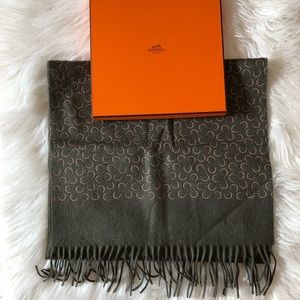 Hermes Men Cashmere Scarf